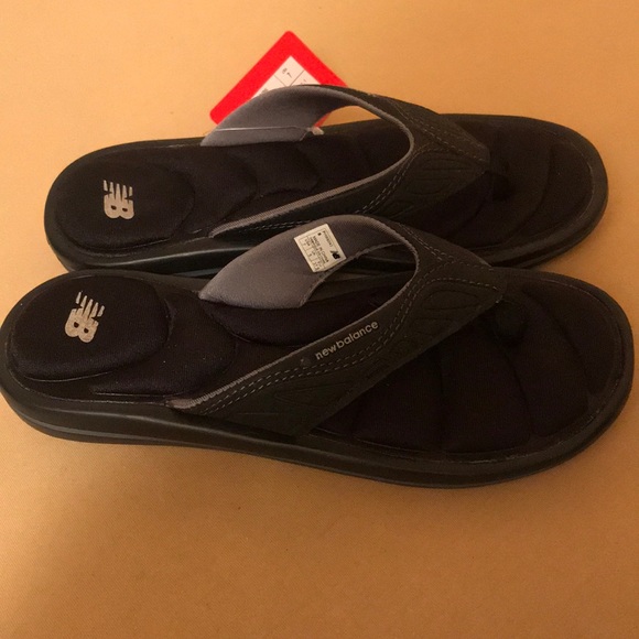 new balance solace womens cushioned sport flip flops